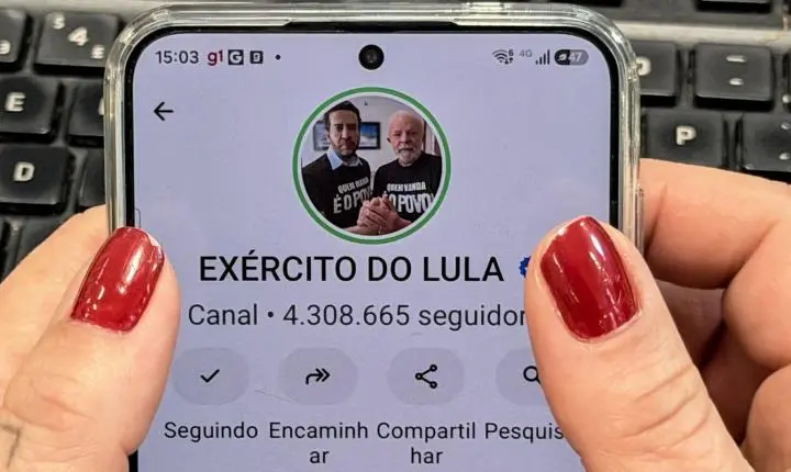 TSE determina que Meta envie relatório sobre canal Exército do Lula