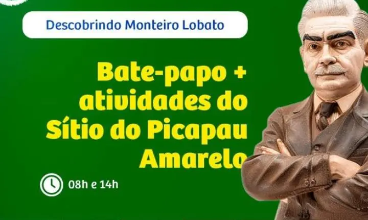 Atividades do Sítio do Pica-Pau Amarelo marcam 75 anos da Biblioteca Monteiro Lobato
