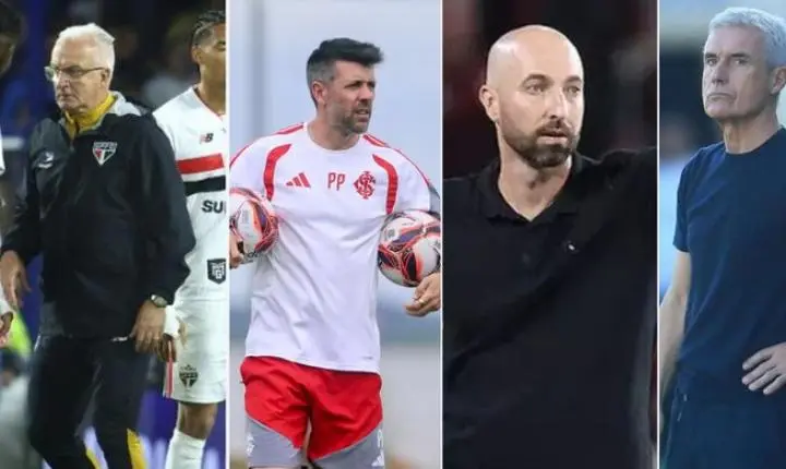 Pressão no Brasileirão acelera a demissão de técnicos na reta final