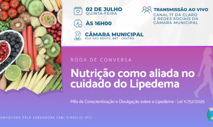 Encontro em Araraquara debate a importância da nutrição no tratamento do lipedema