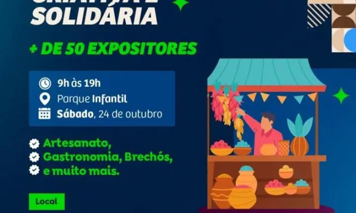 Parque Infantil abriga feira municipal com mais de 50 expositores em Araraquara