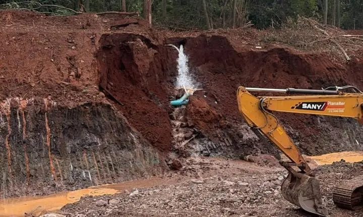 Daae faz manutenção no abastecimento de água no Campus Ville