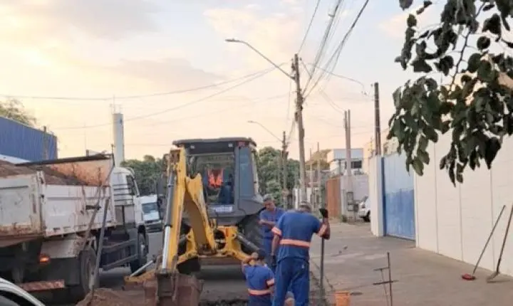Daae Araraquara realiza serviço emergencial no Jardim Regina nesta segunda