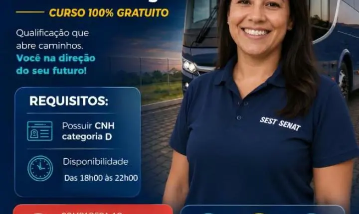 SEST SENAT de Araraquara abre vagas para cursos gratuitos de capacitação