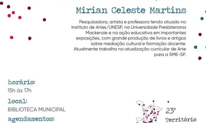Território da Arte promove Roda de Conversa sobre Arte e Educação