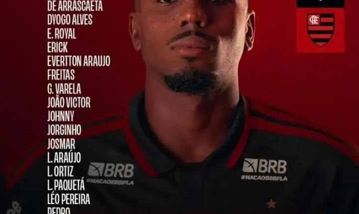 Flamengo perde titular importante para clássico contra o Vasco