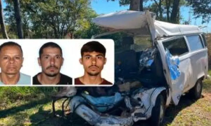 Trabalhadores mortos em grave acidente na SP-255 são identificados