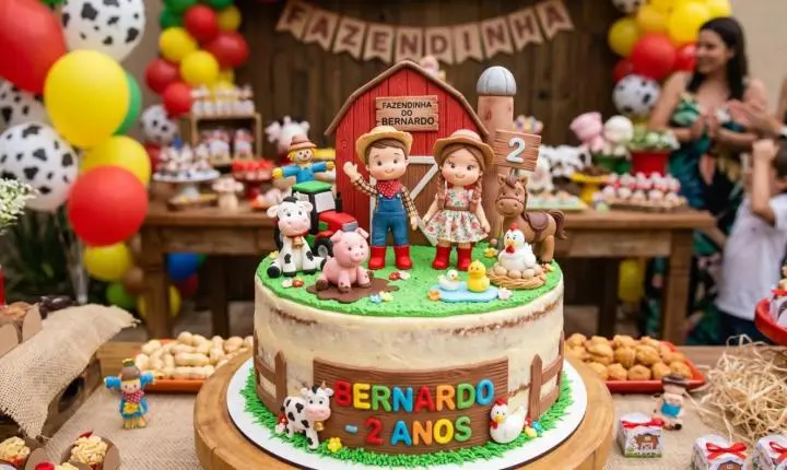 Tradição que Encanta: Por que o Tema Fazendinha Continua Liderando a Decoração de Festas Infantis