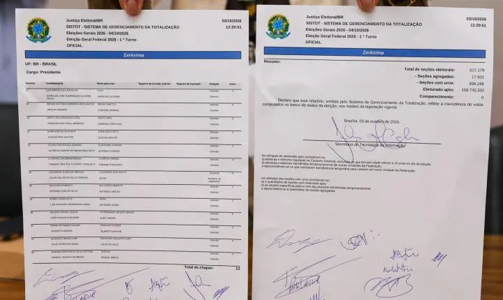 TSE realiza teste final de sistemas e emite zerézima para eleições 2026