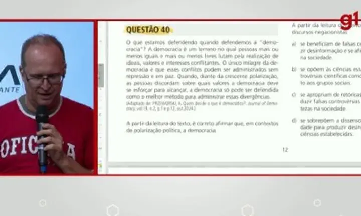 Vestibular Unicamp 2027: veja a resolução comentada da 1ª fase