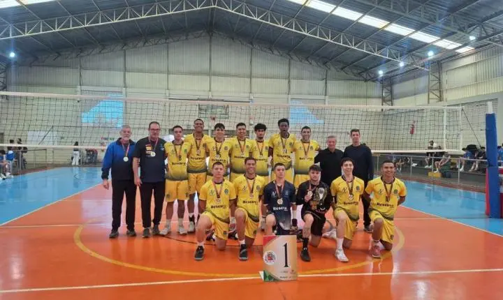 Vôlei masculino da Fundesport é campeão dos Jogos Regionais de Barretos