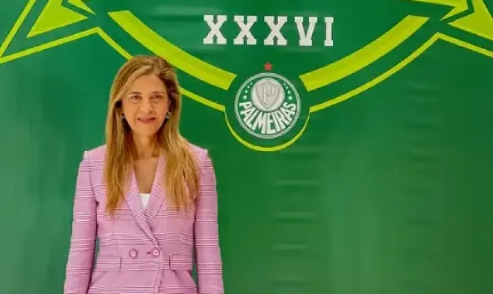 Palmeiras pune conselheiro por discussão com a presidente Leila Pereira