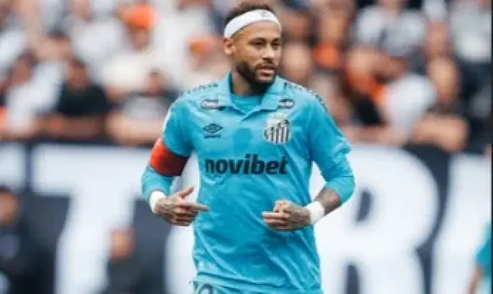 Neymar jogou com febre e sintomas de gripe no clássico entre Santos e Corinthians