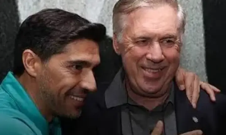 Ancelotti e Abel Ferreira se reúnem antes de convocação da seleção brasileira