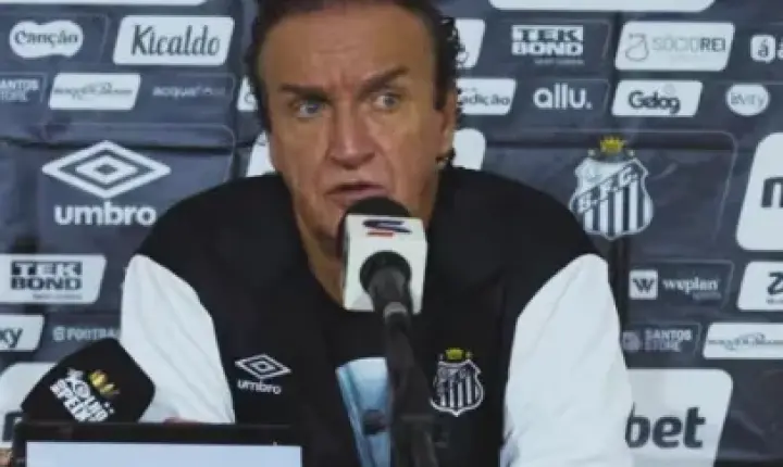 Cuca freia empolgação no Santos no Campeonato Brasileiro