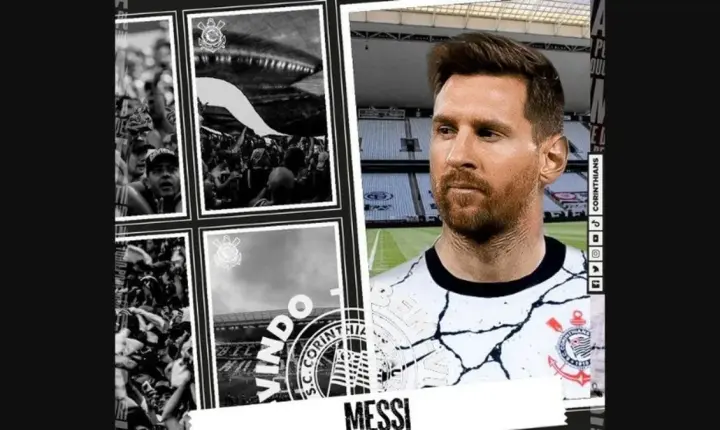 Invasão no site do Corinthians gera falso anúncio sobre Lionel Messi