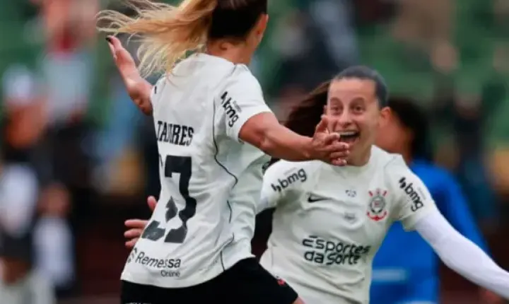 Corinthians vence o Cruzeiro de virada e avança no Brasileirão Feminino