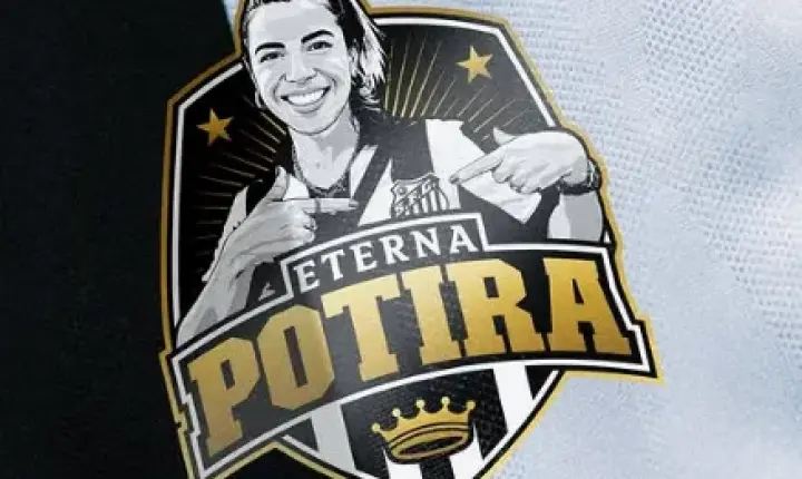 Santos homenageia Naty Potira com patch especial em clássico